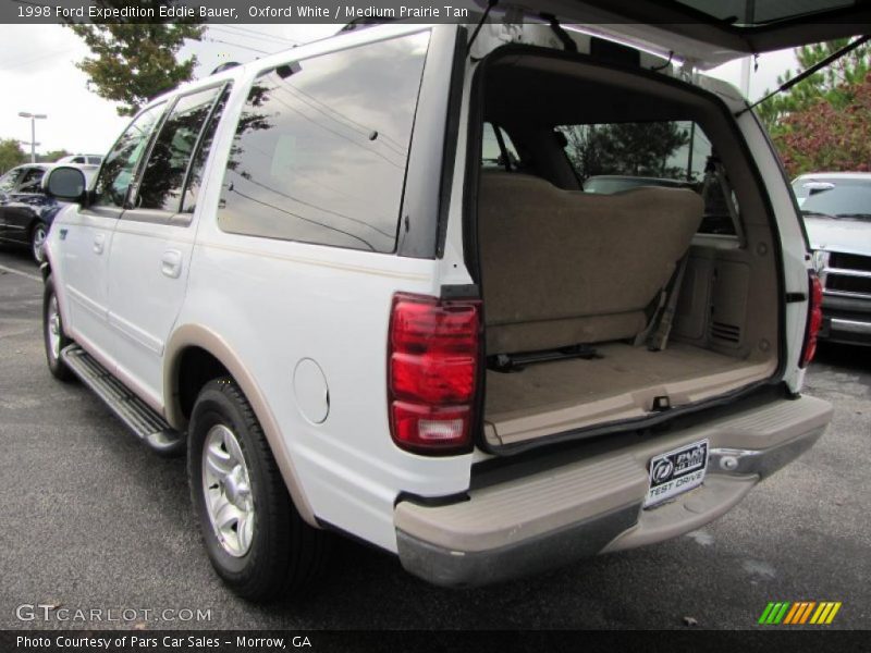 Oxford White / Medium Prairie Tan 1998 Ford Expedition Eddie Bauer