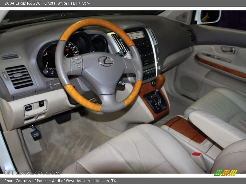 Crystal White Pearl / Ivory 2004 Lexus RX 330