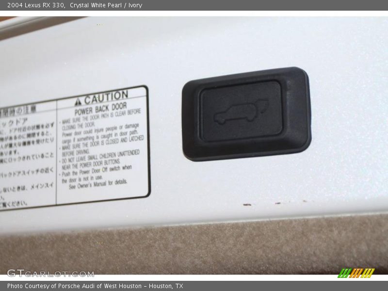 Crystal White Pearl / Ivory 2004 Lexus RX 330