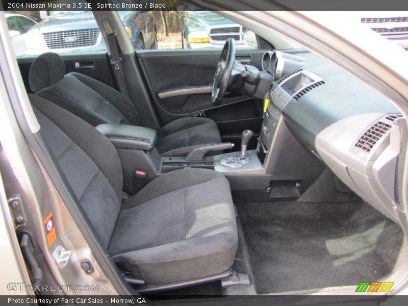 Spirited Bronze / Black 2004 Nissan Maxima 3.5 SE