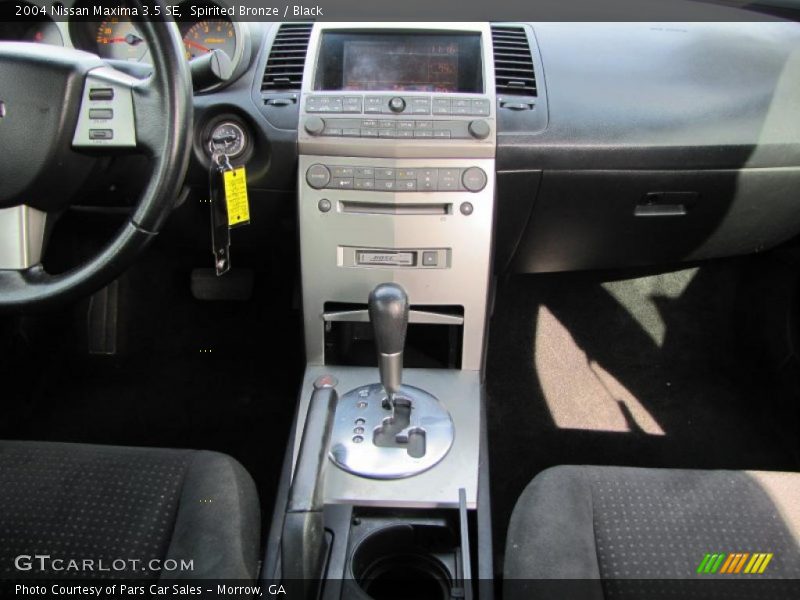 Spirited Bronze / Black 2004 Nissan Maxima 3.5 SE