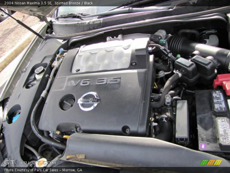 Spirited Bronze / Black 2004 Nissan Maxima 3.5 SE