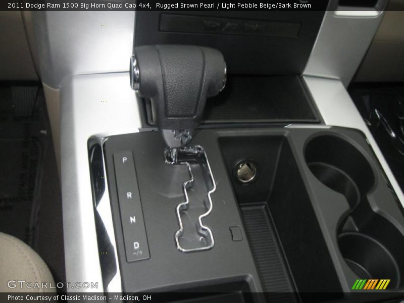 Rugged Brown Pearl / Light Pebble Beige/Bark Brown 2011 Dodge Ram 1500 Big Horn Quad Cab 4x4