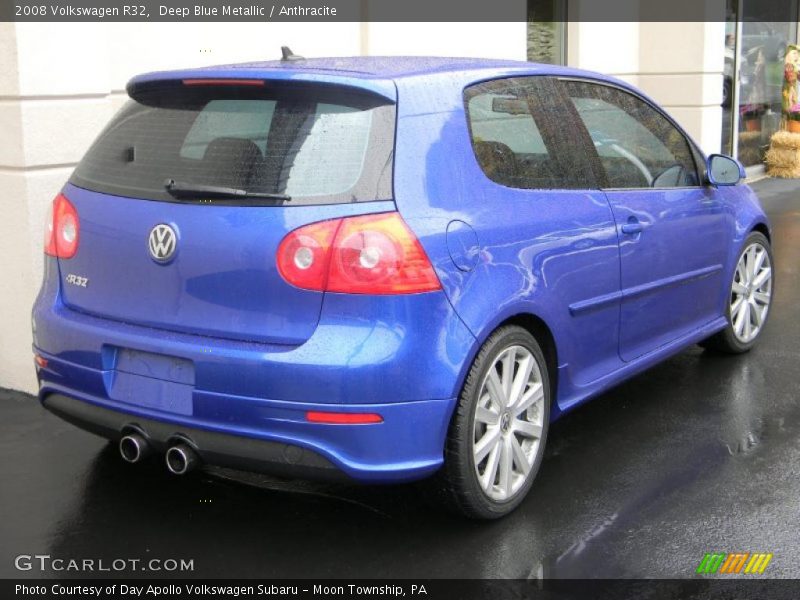 Deep Blue Metallic / Anthracite 2008 Volkswagen R32