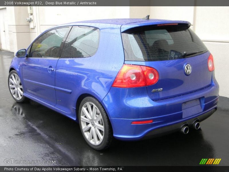 Deep Blue Metallic / Anthracite 2008 Volkswagen R32