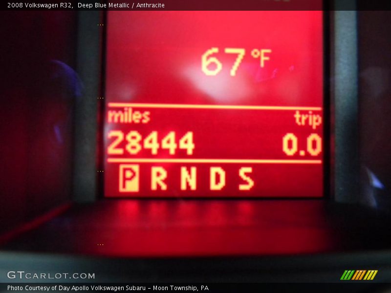 Deep Blue Metallic / Anthracite 2008 Volkswagen R32