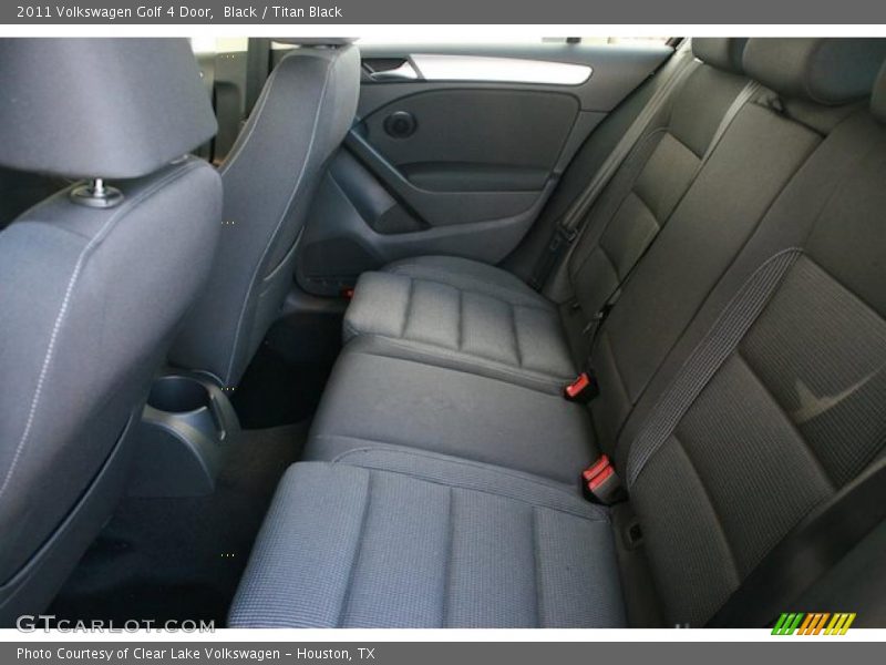  2011 Golf 4 Door Titan Black Interior