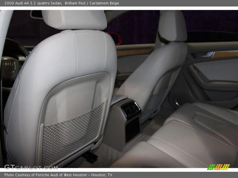 Brilliant Red / Cardamom Beige 2009 Audi A4 3.2 quattro Sedan