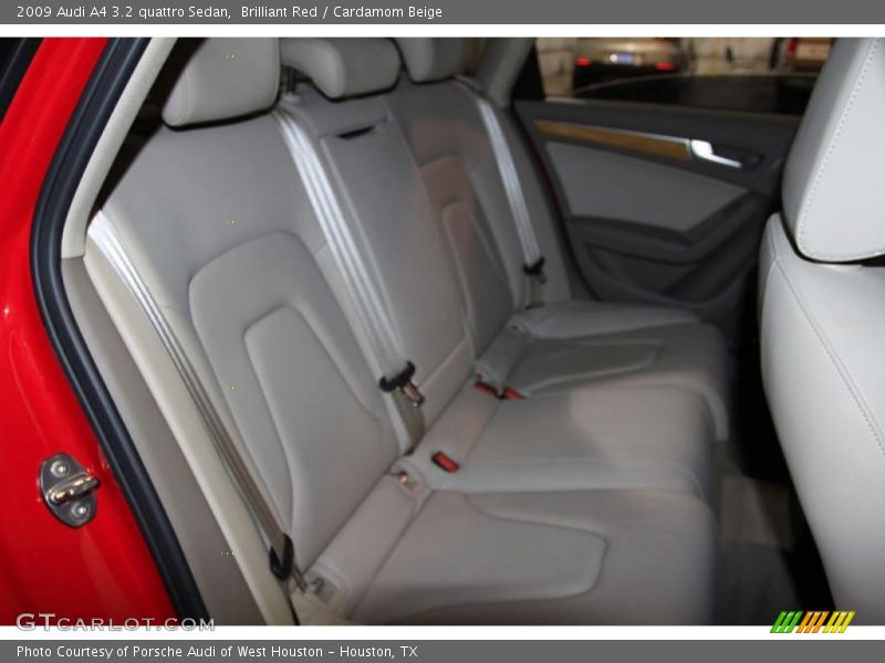 Brilliant Red / Cardamom Beige 2009 Audi A4 3.2 quattro Sedan