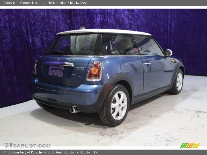 Horizon Blue / Black/Grey 2009 Mini Cooper Hardtop