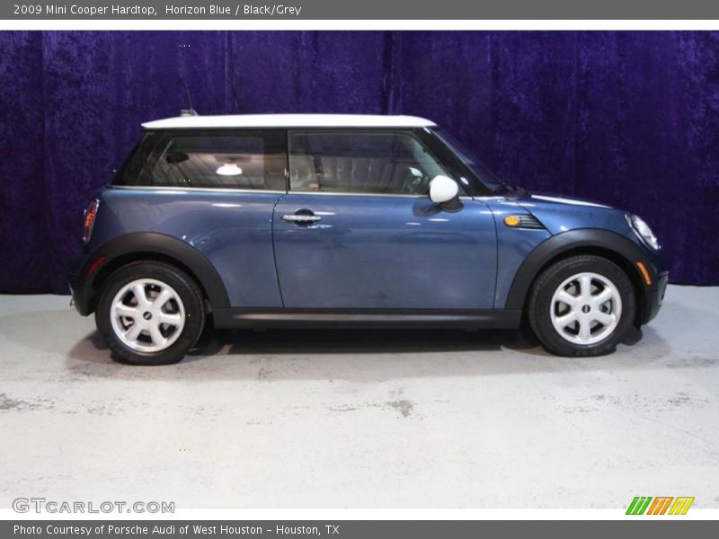 Horizon Blue / Black/Grey 2009 Mini Cooper Hardtop