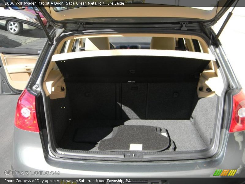 Sage Green Metallic / Pure Beige 2006 Volkswagen Rabbit 4 Door