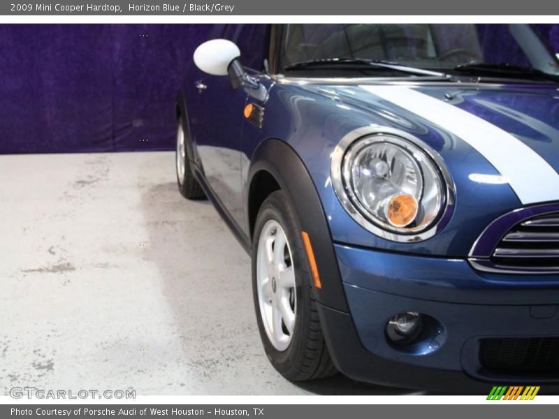 Horizon Blue / Black/Grey 2009 Mini Cooper Hardtop