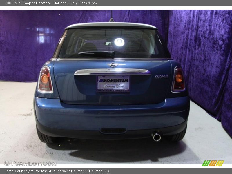 Horizon Blue / Black/Grey 2009 Mini Cooper Hardtop