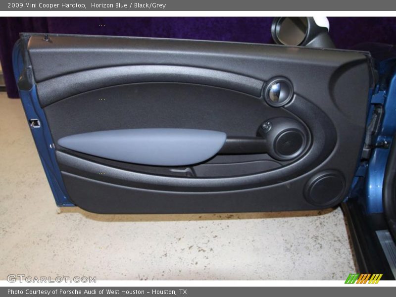 Horizon Blue / Black/Grey 2009 Mini Cooper Hardtop