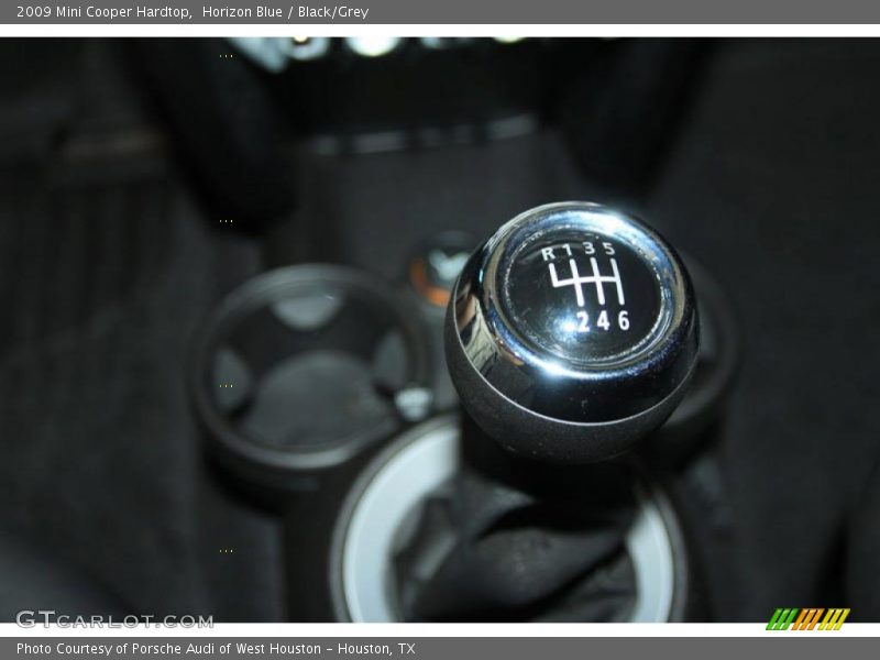 Horizon Blue / Black/Grey 2009 Mini Cooper Hardtop