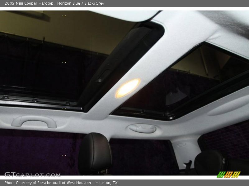 Horizon Blue / Black/Grey 2009 Mini Cooper Hardtop