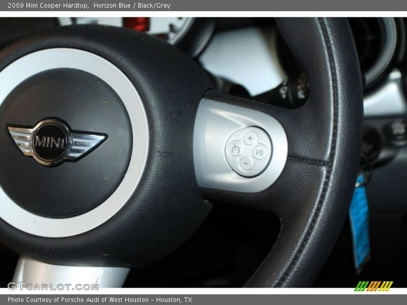Horizon Blue / Black/Grey 2009 Mini Cooper Hardtop
