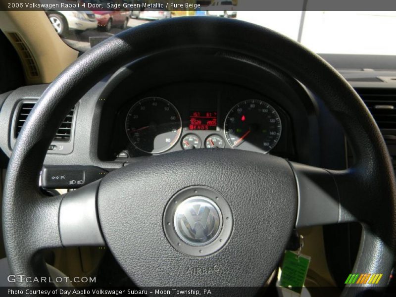 Sage Green Metallic / Pure Beige 2006 Volkswagen Rabbit 4 Door