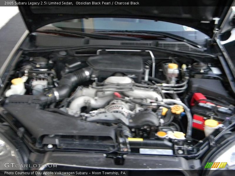 Obsidian Black Pearl / Charcoal Black 2005 Subaru Legacy 2.5i Limited Sedan