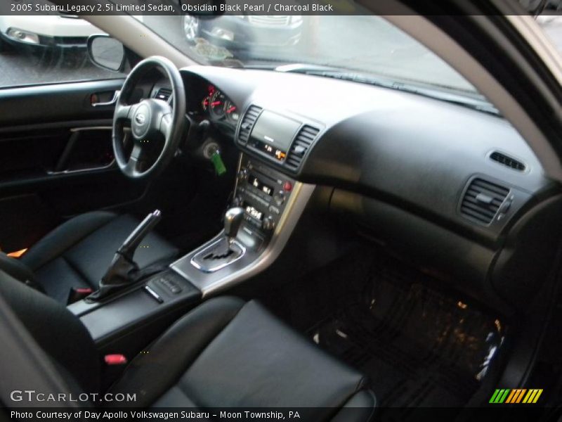  2005 Legacy 2.5i Limited Sedan Charcoal Black Interior