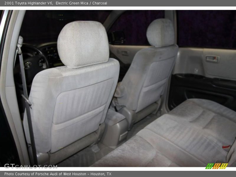 Electric Green Mica / Charcoal 2001 Toyota Highlander V6