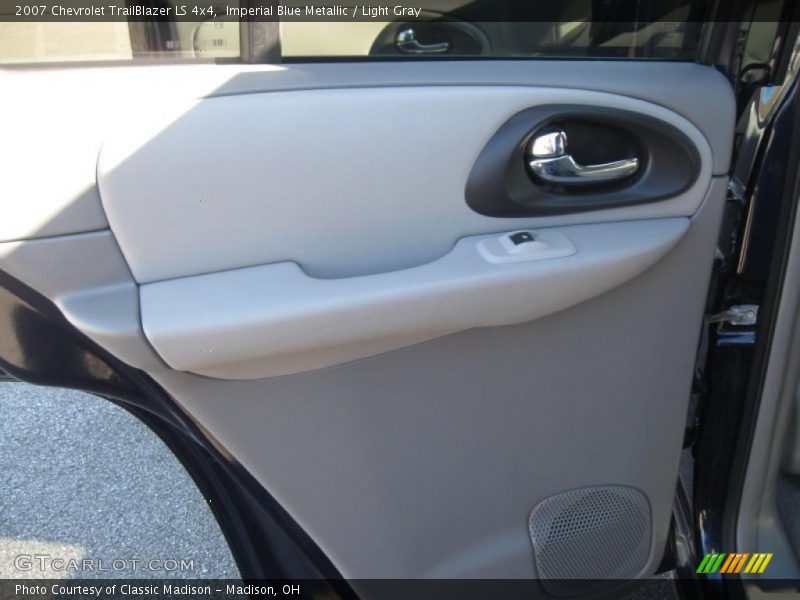 Imperial Blue Metallic / Light Gray 2007 Chevrolet TrailBlazer LS 4x4