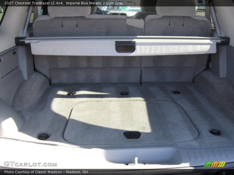 Imperial Blue Metallic / Light Gray 2007 Chevrolet TrailBlazer LS 4x4