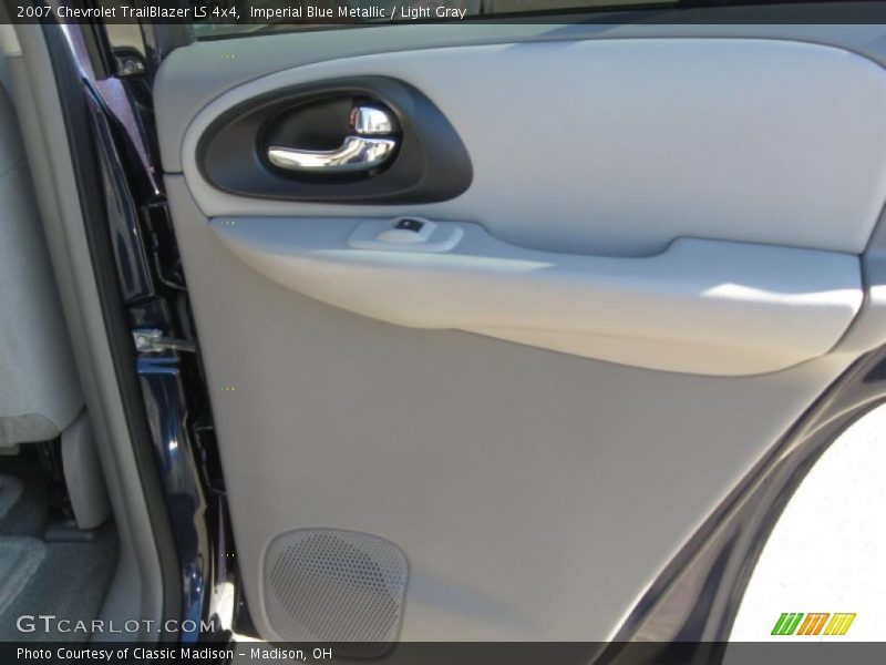 Imperial Blue Metallic / Light Gray 2007 Chevrolet TrailBlazer LS 4x4