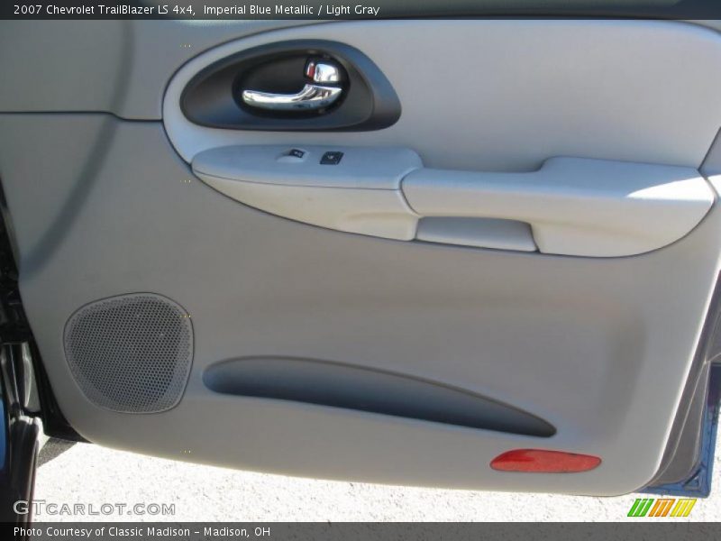 Imperial Blue Metallic / Light Gray 2007 Chevrolet TrailBlazer LS 4x4