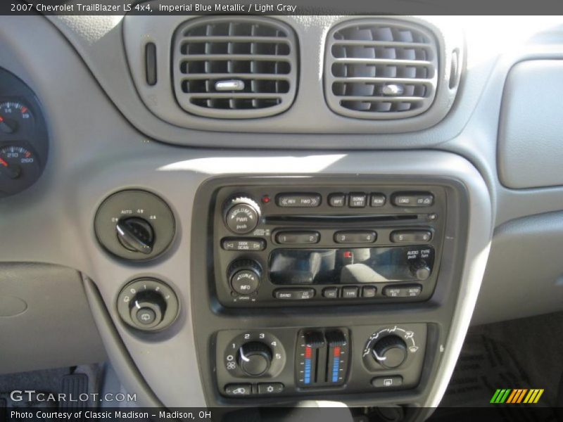 Imperial Blue Metallic / Light Gray 2007 Chevrolet TrailBlazer LS 4x4