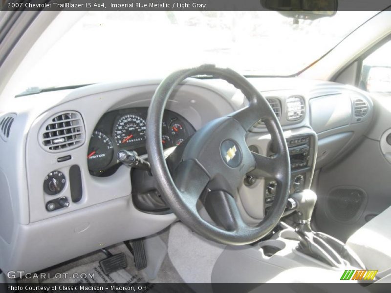 Imperial Blue Metallic / Light Gray 2007 Chevrolet TrailBlazer LS 4x4
