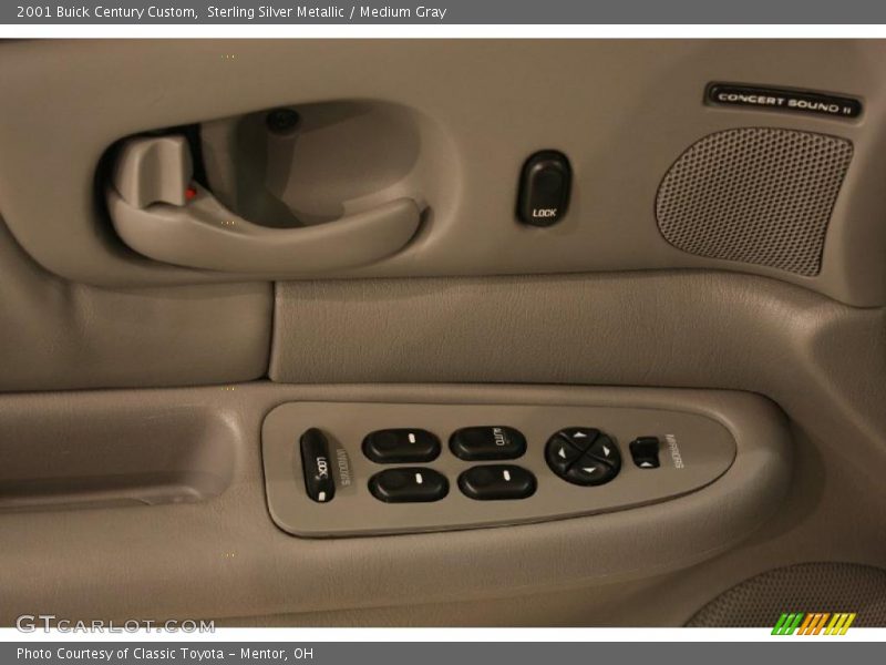 Sterling Silver Metallic / Medium Gray 2001 Buick Century Custom