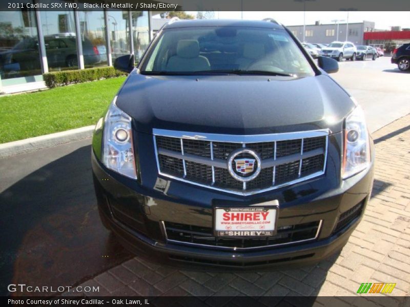 Black Ice Metallic / Shale/Ebony 2011 Cadillac SRX FWD
