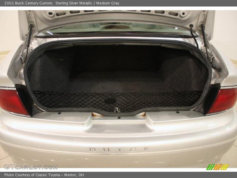Sterling Silver Metallic / Medium Gray 2001 Buick Century Custom