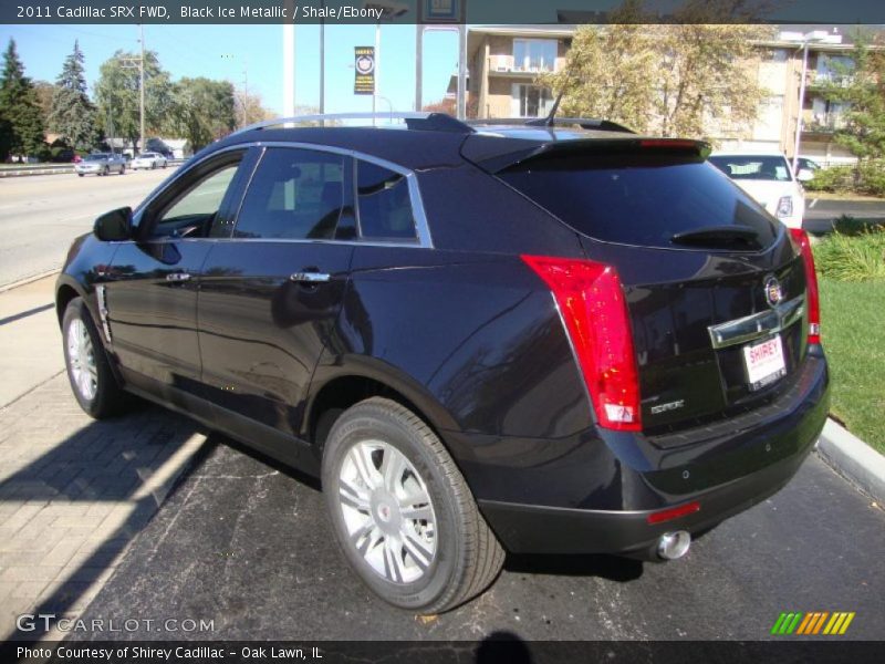 Black Ice Metallic / Shale/Ebony 2011 Cadillac SRX FWD