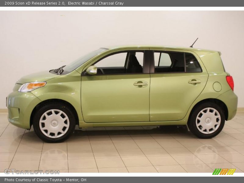 Electric Wasabi / Charcoal Gray 2009 Scion xD Release Series 2.0