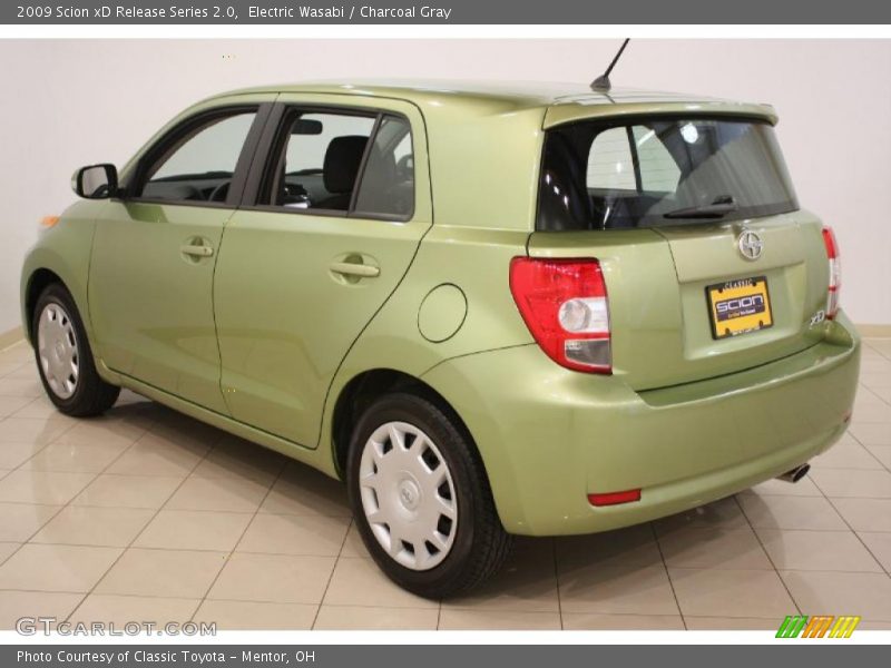 Electric Wasabi / Charcoal Gray 2009 Scion xD Release Series 2.0