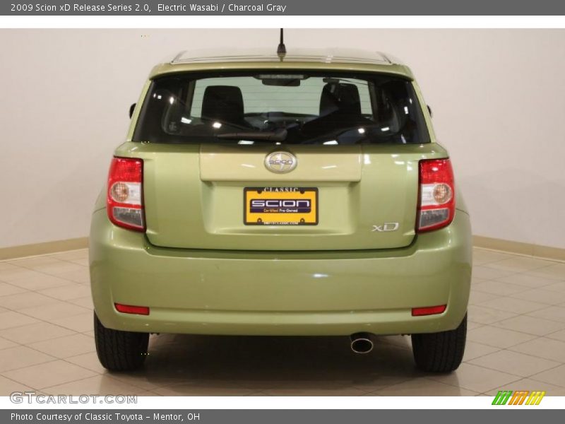 Electric Wasabi / Charcoal Gray 2009 Scion xD Release Series 2.0