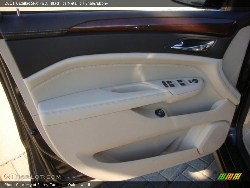 Black Ice Metallic / Shale/Ebony 2011 Cadillac SRX FWD