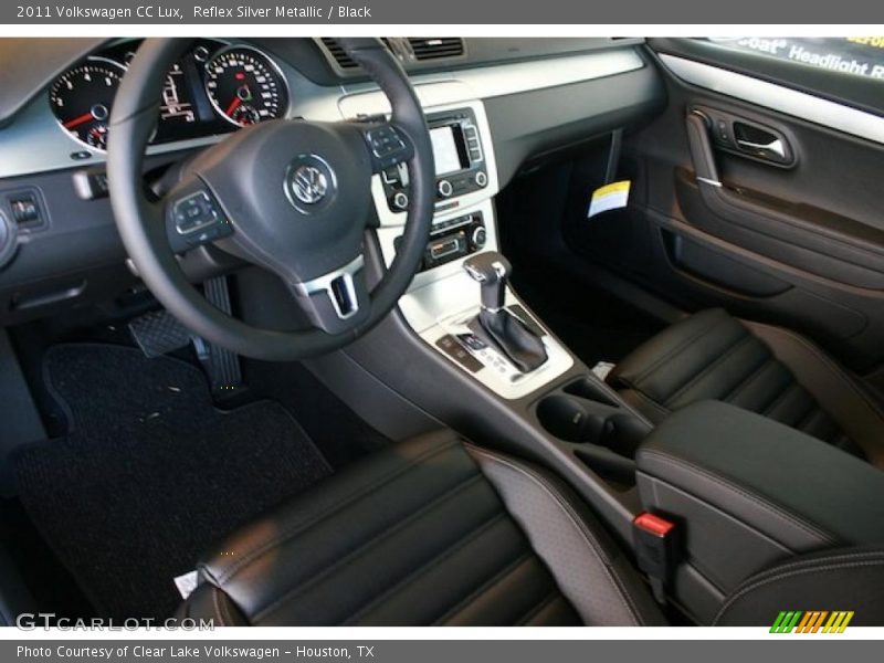 Black Interior - 2011 CC Lux 
