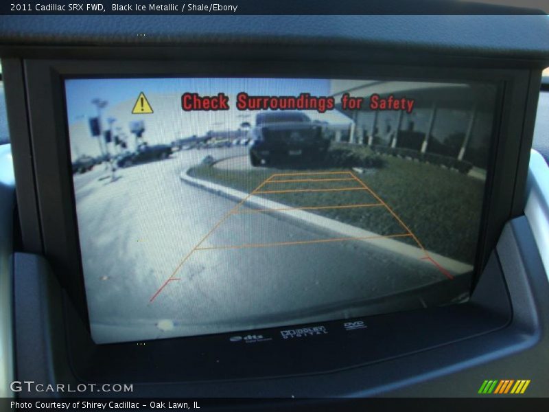 Black Ice Metallic / Shale/Ebony 2011 Cadillac SRX FWD