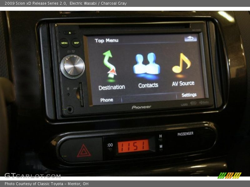 Electric Wasabi / Charcoal Gray 2009 Scion xD Release Series 2.0