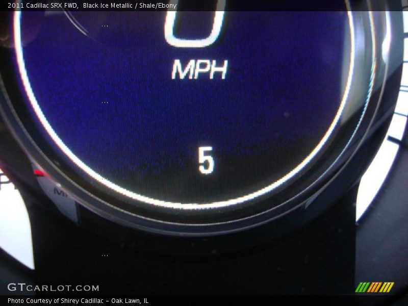 Black Ice Metallic / Shale/Ebony 2011 Cadillac SRX FWD