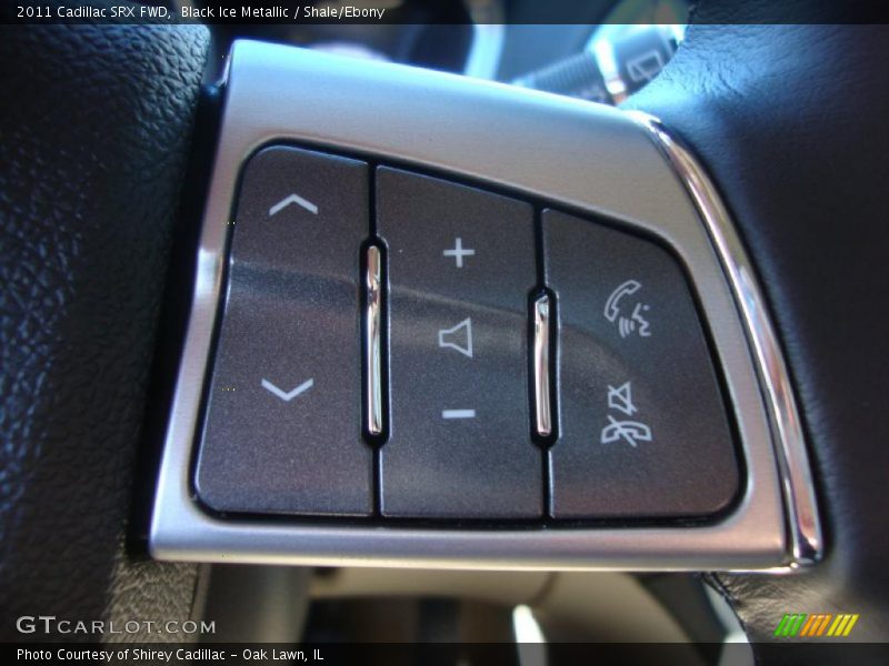 Black Ice Metallic / Shale/Ebony 2011 Cadillac SRX FWD