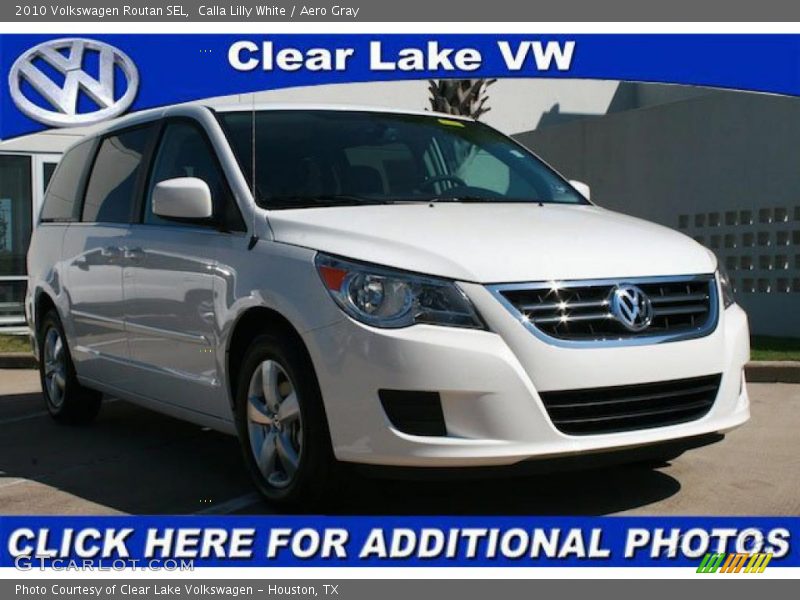 Calla Lilly White / Aero Gray 2010 Volkswagen Routan SEL
