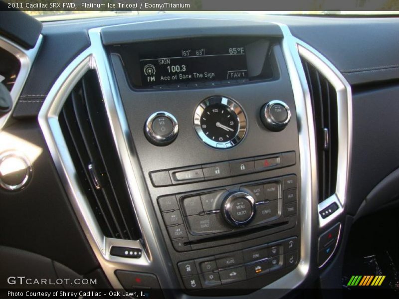 Controls of 2011 SRX FWD