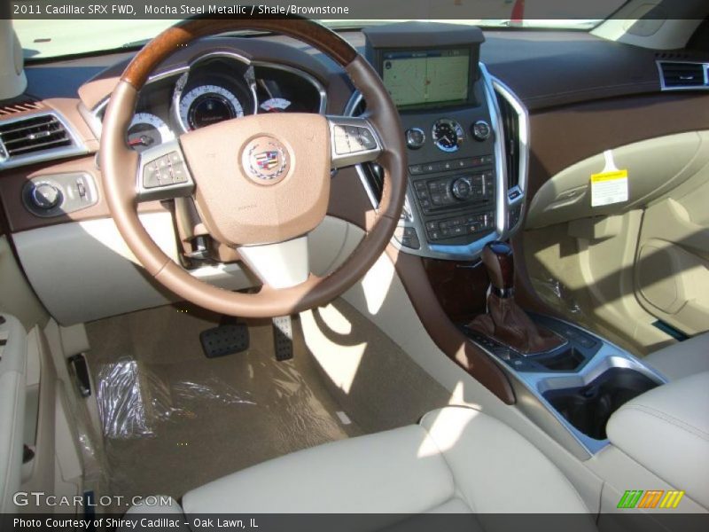 Shale/Brownstone Interior - 2011 SRX FWD 