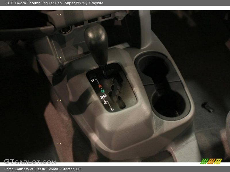 Super White / Graphite 2010 Toyota Tacoma Regular Cab