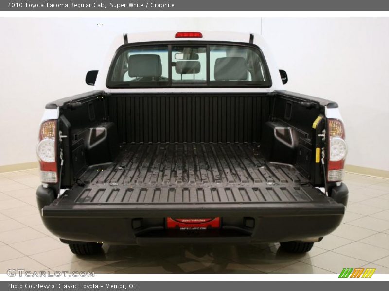Super White / Graphite 2010 Toyota Tacoma Regular Cab